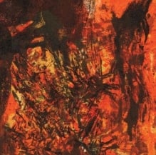 Zao Wou Ki Postcard, 'Untitled' 1978, swatch
